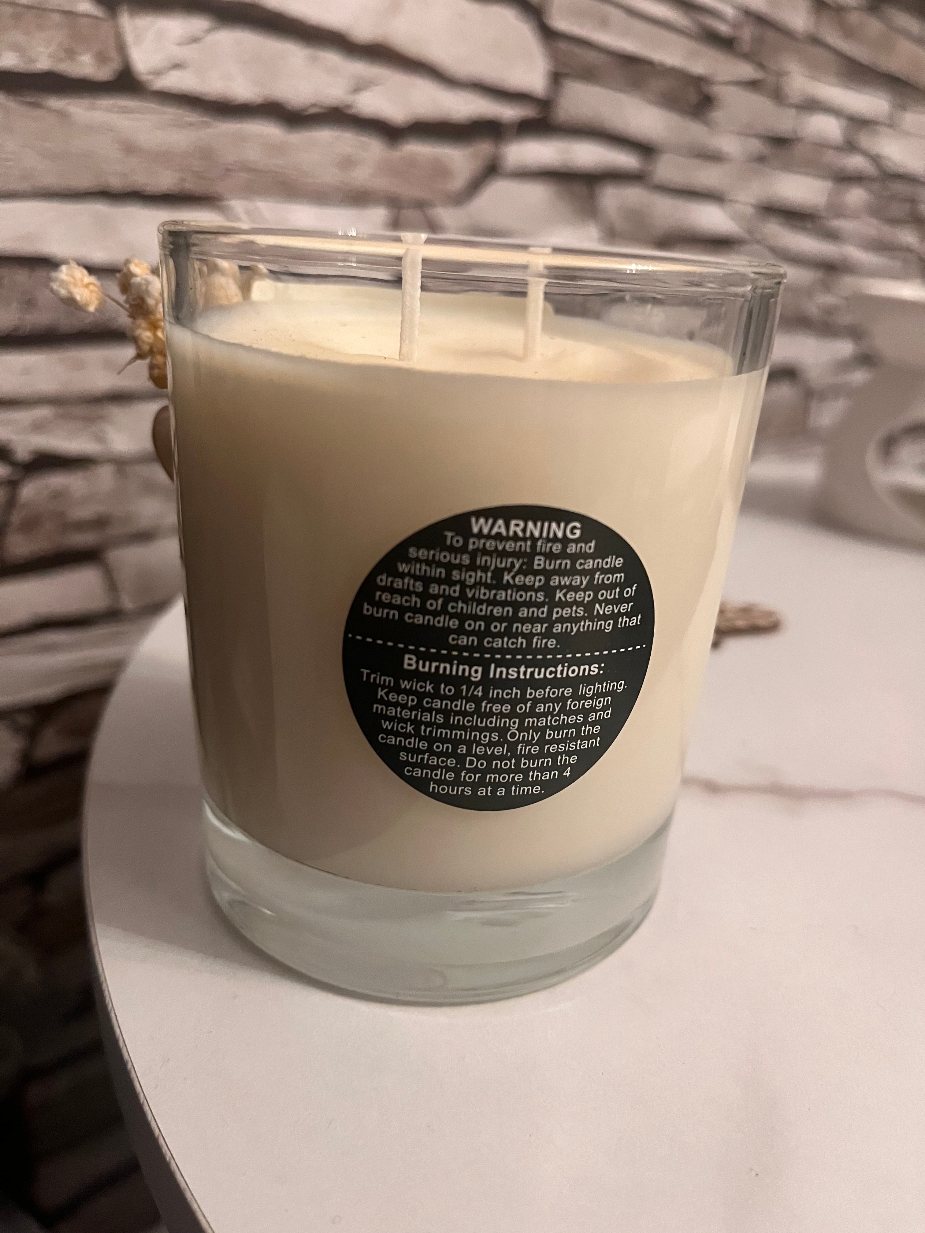 11:11 make a wish large candle