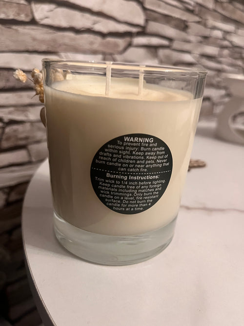 11:11 make a wish large candle