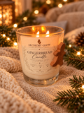 Gingerbread scented candle