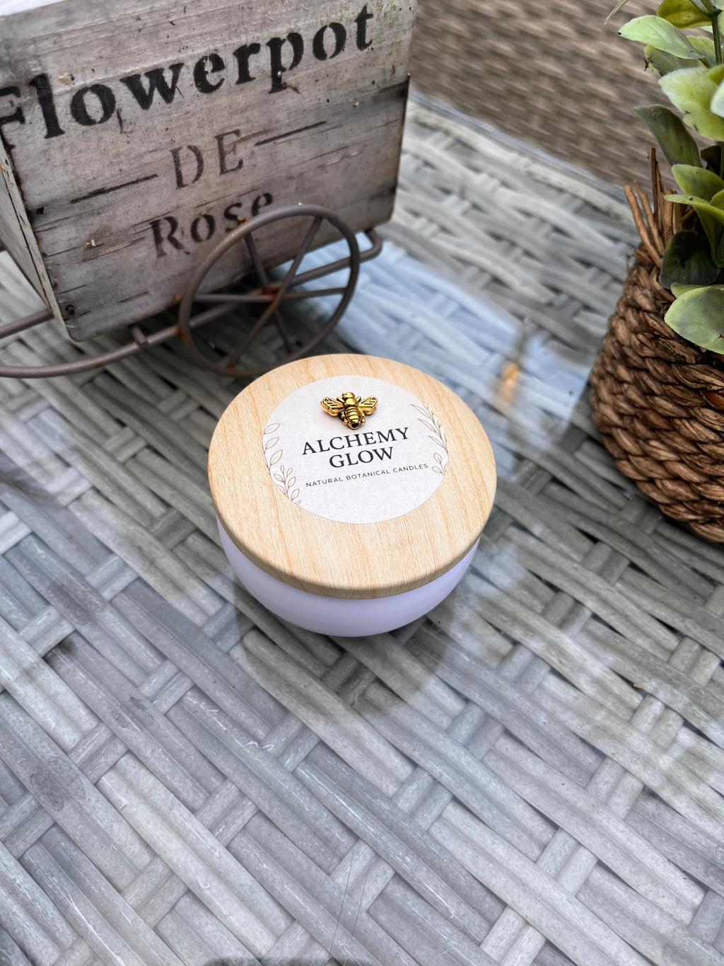 Mini citronella candle