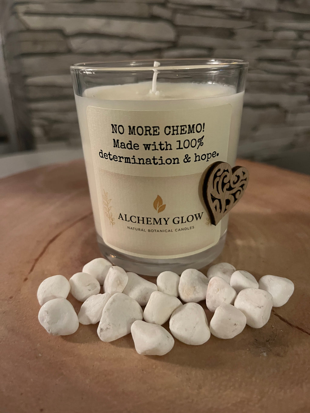 No more chemo 7oz candle