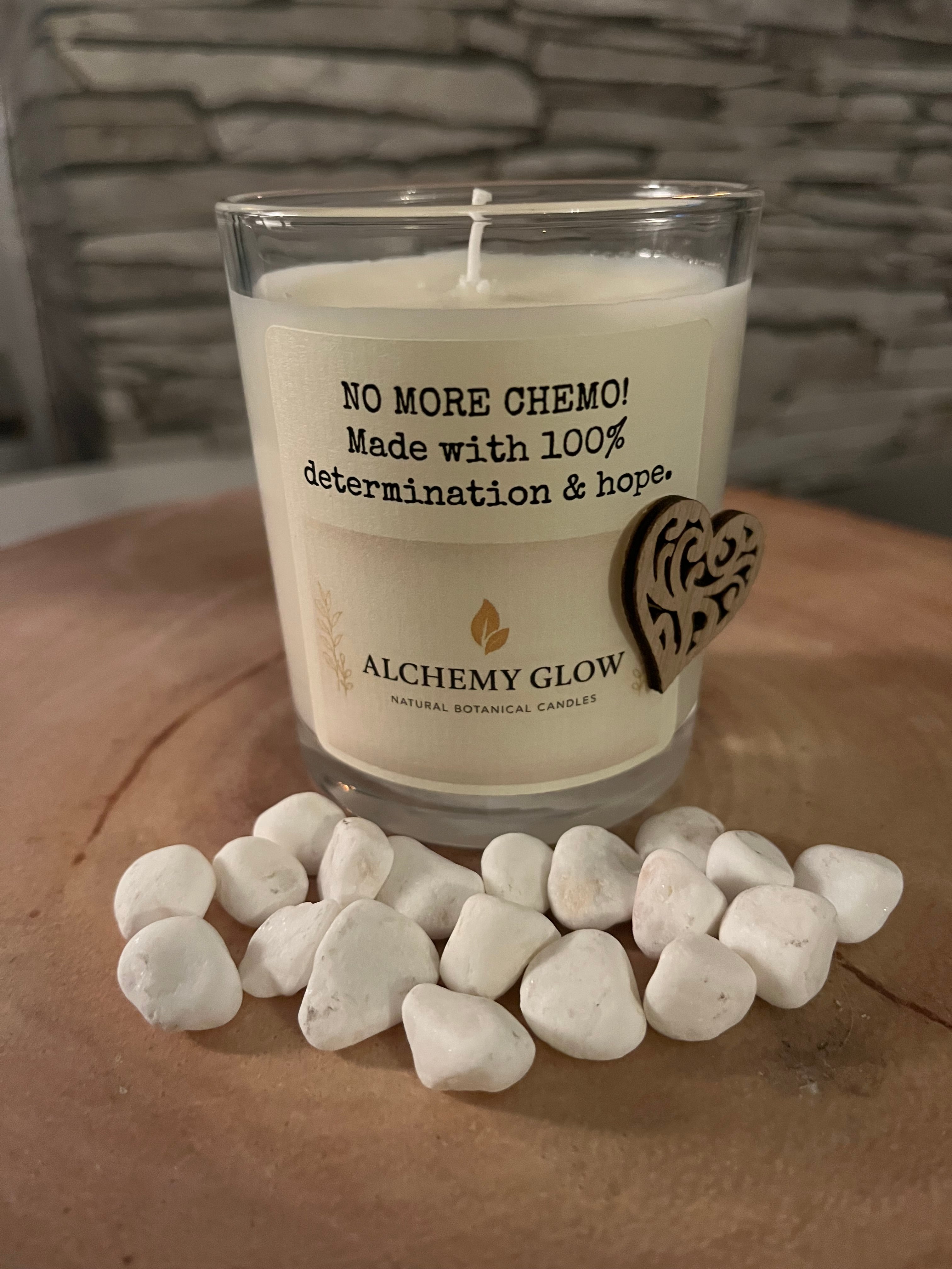 No more chemo 7oz candle