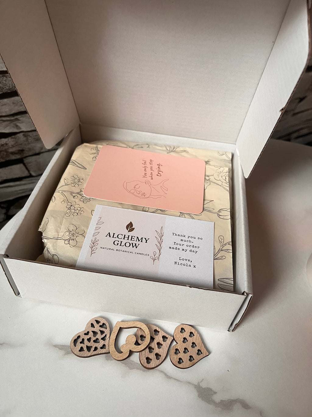 Mini candle-gift set (4 pack)